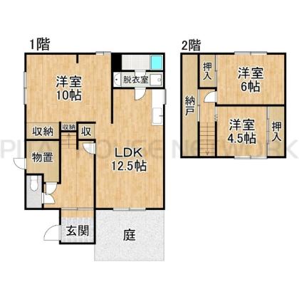  間取り図写真