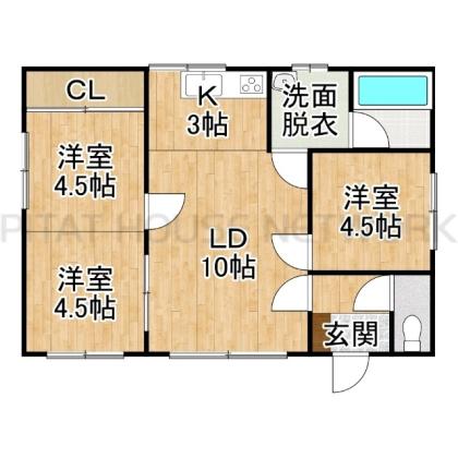  間取り図写真