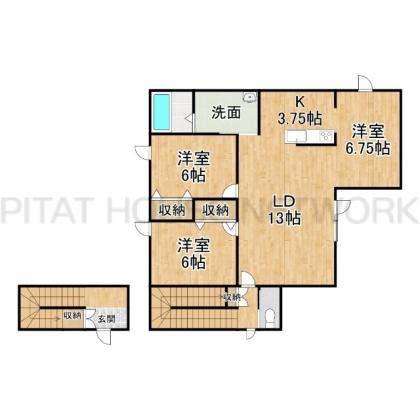  間取り図写真