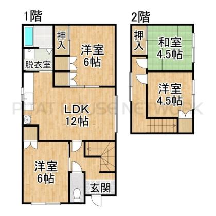  間取り図写真