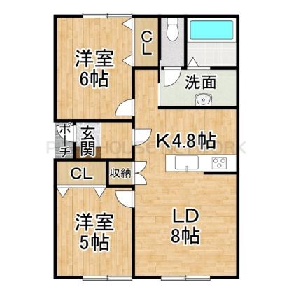  間取り図写真