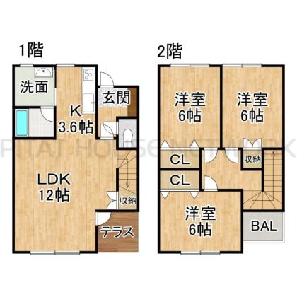 間取り図写真