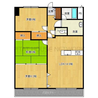  間取り図写真