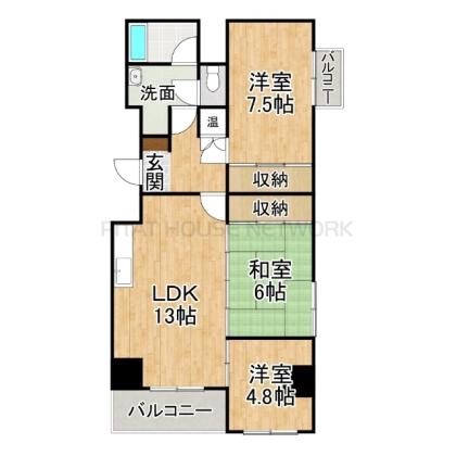  間取り図写真