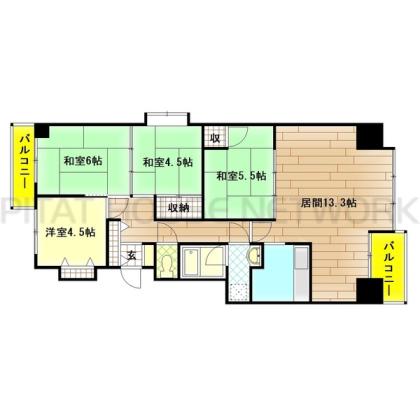  間取り図写真