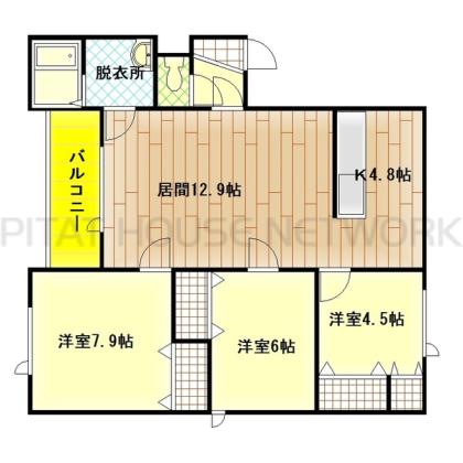  間取り図写真