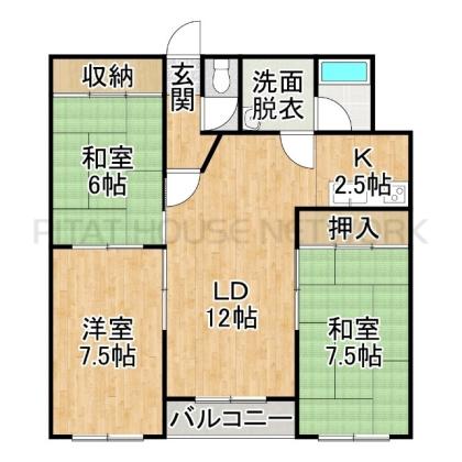  間取り図写真