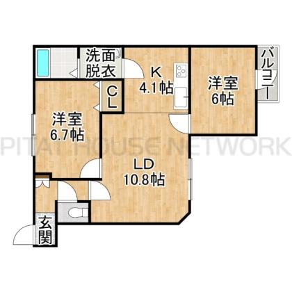  間取り図写真
