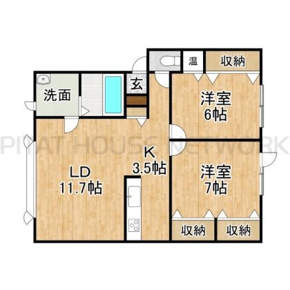 間取り図写真