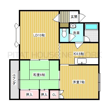  間取り図写真