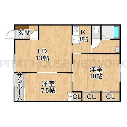  間取り図写真