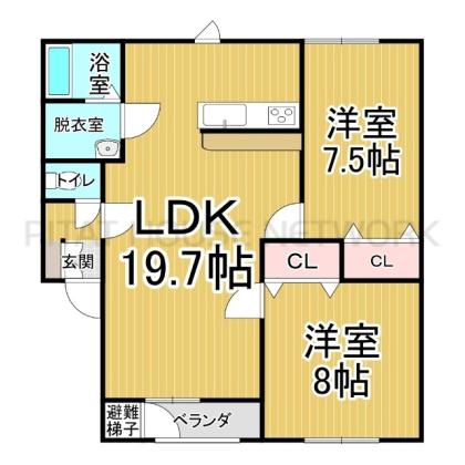  間取り図写真