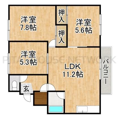  間取り図写真