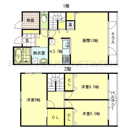  間取り図写真