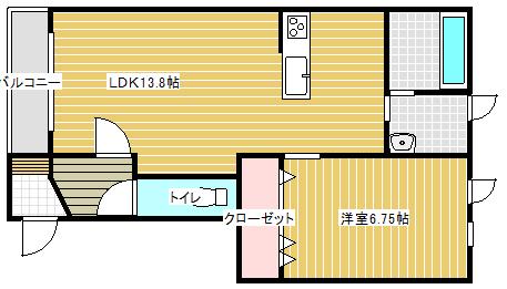 テトラド（105） 間取り図画像