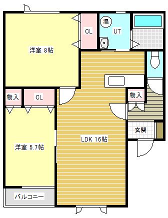 East  GardenⅡ（イーストガーデン2）（301） 間取り図画像