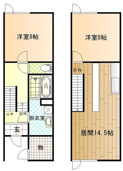 Ｉ.Ｍ.Ｓ　Ｂ棟（E） 間取り図画像