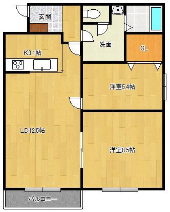  間取り図写真