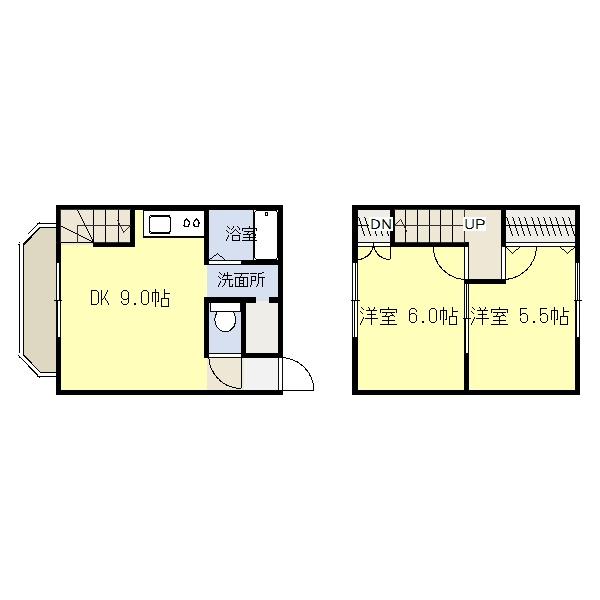 おしゃれブロック館 DIG（W-3） 間取り図画像