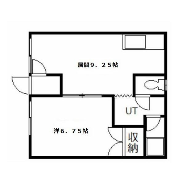 サンハイツ21 A（102） 間取り図画像