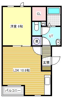 アベニール白樺（203） 間取り図画像