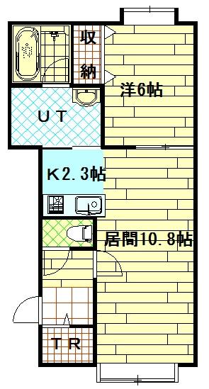 ニューエスパニア3A 間取り図画像