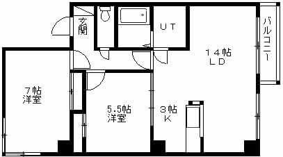  間取り図写真