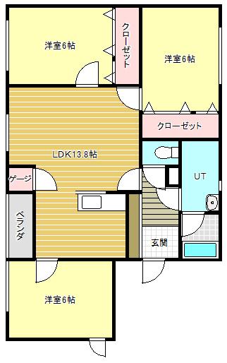 クッキー（301） 間取り図画像