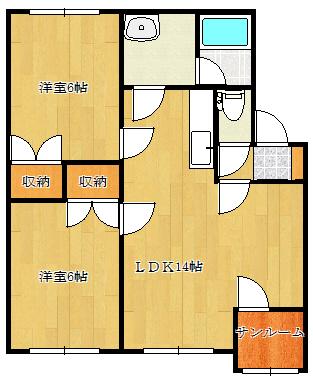  間取り図写真