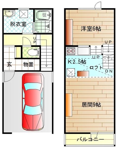  間取り図写真