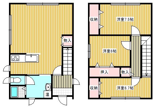  間取り図写真