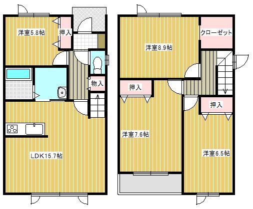  間取り図写真