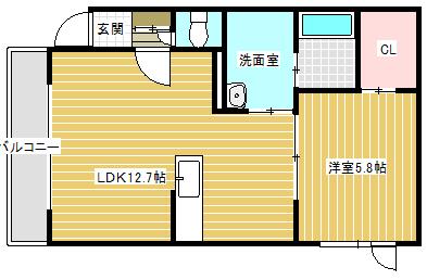 GreaTest116（グレイテスト116）（202） 間取り図画像