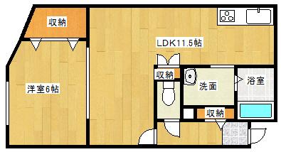  間取り図写真