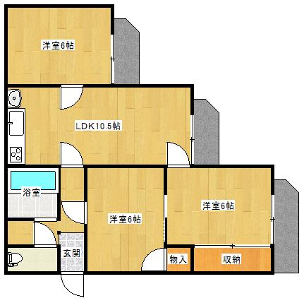  間取り図写真
