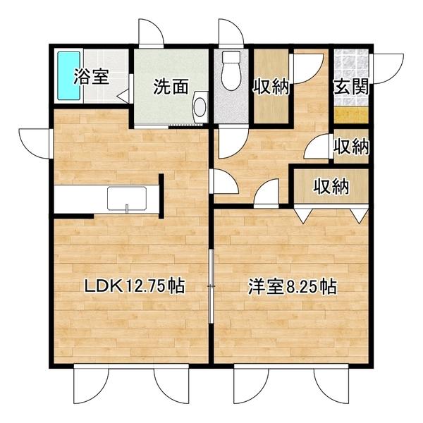  間取り図写真