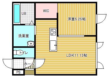ESPERANZA（303） 間取り図画像