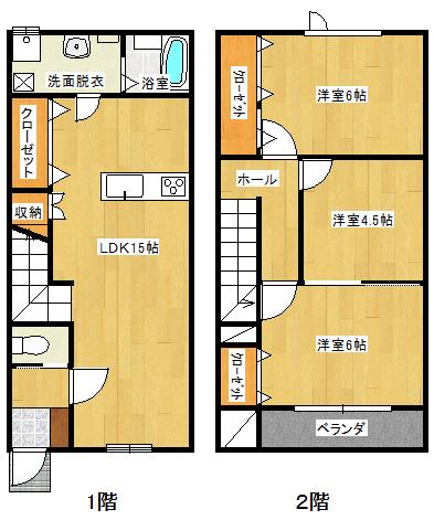 Numb(ナム）（D） 間取り図画像