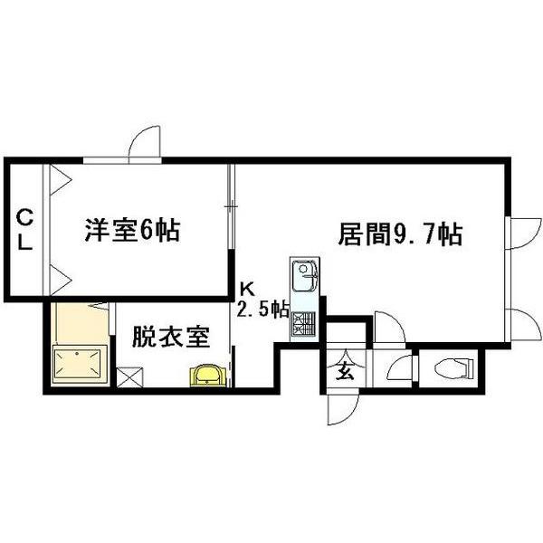 Soleil Ⅰ 間取り図画像