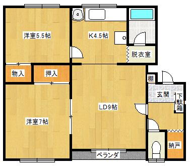  間取り図写真