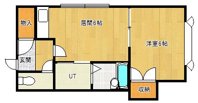 セントラルガーデン9B（103） 間取り図画像