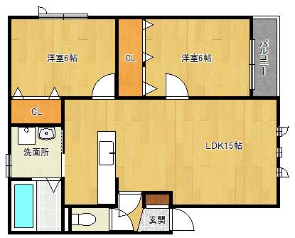 間取り図写真