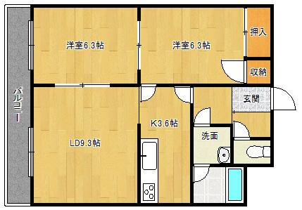  間取り図写真