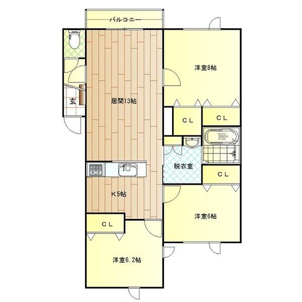  間取り図写真