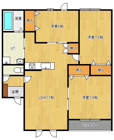  間取り図写真
