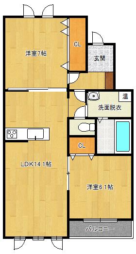  間取り図写真