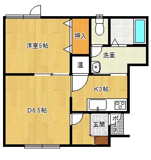 プレイス③（11） 間取り図画像