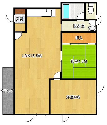 チェリー107（101） 間取り図画像