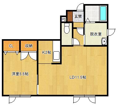  間取り図写真