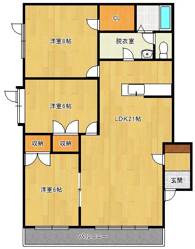  間取り図写真